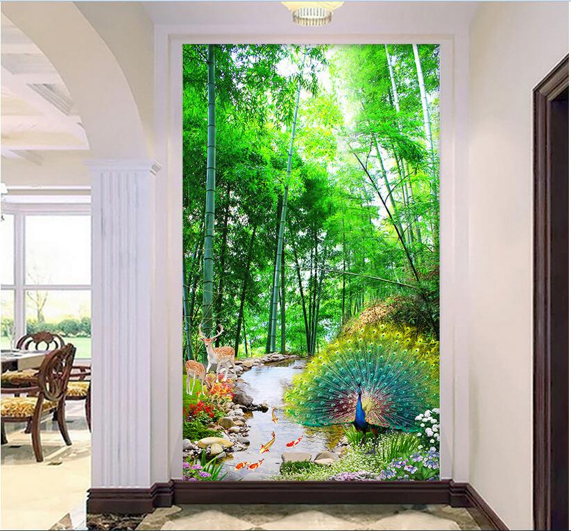 3d wallpaper custom photo Bamboo forest water scenery porch Background wall Home improvement 3d wall murals wallpaper for living room, Sky blue
3d wallpaper custom photo Bamboo forest water scenery porch Background wall Home improvement 3d wall murals wallpaper for living room, Sky blue