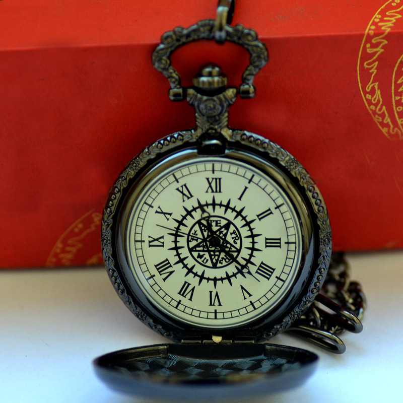 Wholesale 100pcs/lot Pendant Chain Quartz Bronze Magic Watch Case Diamater 4.7CM Pocket Watch PW097, White face
Wholesale 100pcs/lot Pendant Chain Quartz Bronze Magic Watch Case Diamater 4.7CM Pocket Watch PW097, White face