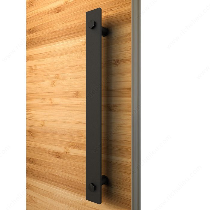 KINMADE Steel Rustic Black Sliding Barn Door Pull Two-Sided Flat Bar-to-Bar Handles Heavy Duty Square Design
KINMADE Steel Rustic Black Sliding Barn Door Pull Two-Sided Flat Bar-to-Bar Handles Heavy Duty Square Design