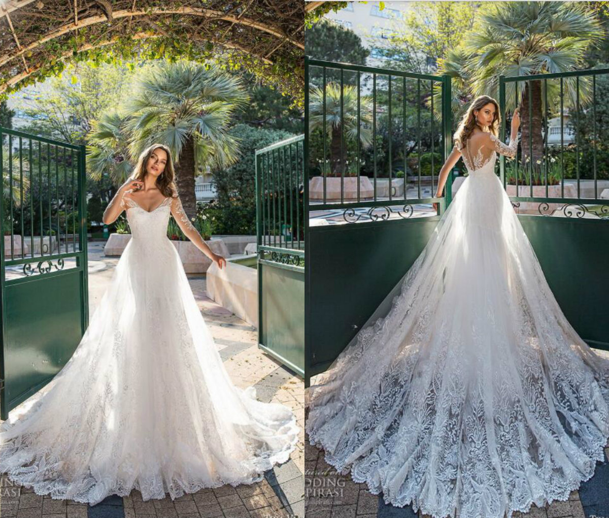 Modest Country Wedding Dresses With Long Sleeves Detachable Overskirts Boho Wedding Gowns 2019 Lace Applique Sweep Train Beach Bridal Dress, Custom made from color chart
Modest Country Wedding Dresses With Long Sleeves Detachable Overskirts Boho Wedding Gowns 2019 Lace Applique Sweep Train Beach Bridal Dress, Custom made from color chart