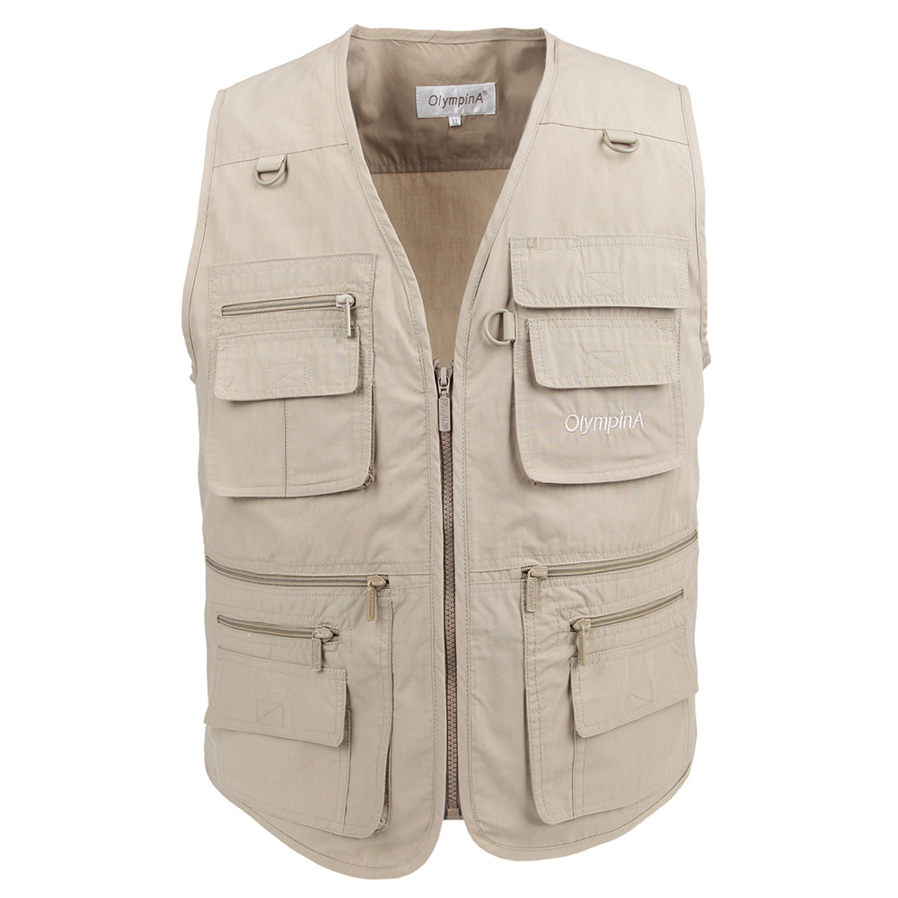 Photography Vests Man Cotton Casual Wasitcoat For Men Vest With Many Pockets Summer For Men Zipper Regular Men's Sweatshirts, Beige
Photography Vests Man Cotton Casual Wasitcoat For Men Vest With Many Pockets Summer For Men Zipper Regular Men's Sweatshirts, Beige