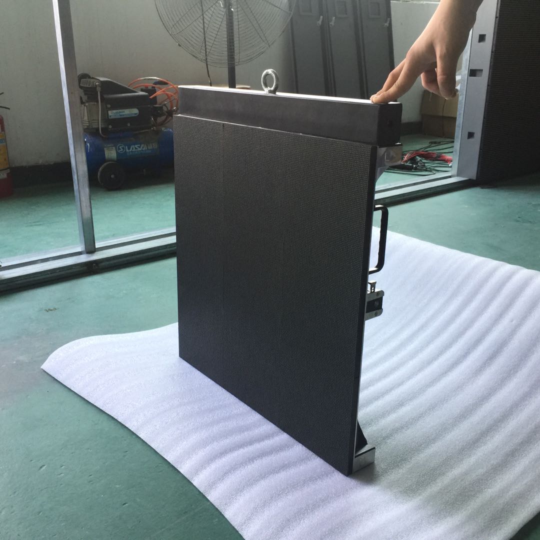 Shenzhen ASLLED Die-cast Aluminum Cabinet Hanging Hook Hanging Beam Cabinet Size 576x576mm Indoor And Outdoor P3&P6