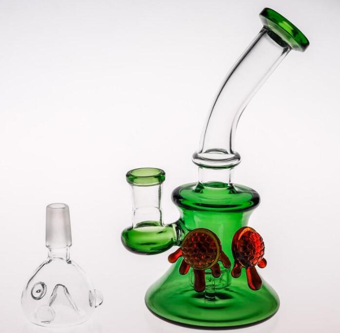 Mini Glass Bong Joint 14.4 mm Double Caramel Turtles Inline Birdcage Percolator Glass Pipes Dab Rigs Recycler 17cm Green Glass Water Pipes
Mini Glass Bong Joint 14.4 mm Double Caramel Turtles Inline Birdcage Percolator Glass Pipes Dab Rigs Recycler 17cm Green Glass Water Pipes