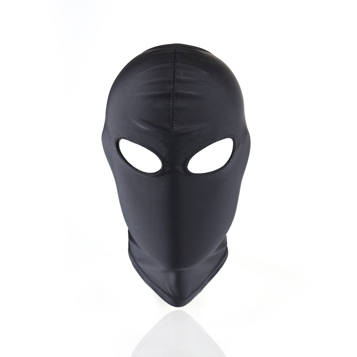 Sexy PU Leather Latex Hood Black Mask 4 tyles Breathable Headpiece Fetish BDSM Adult for party8979248