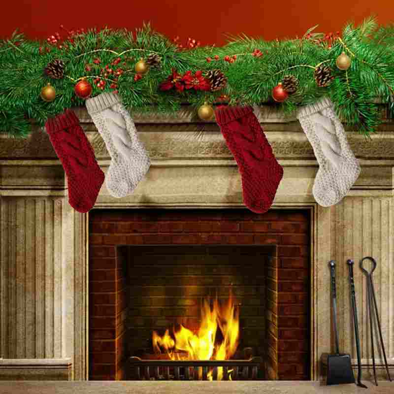 Christmas Stocking Long Crochet Knitted Xmas Stocking Xmas Tree Decorations Outdoor Christmas Decorations Festival Party Ornament
Christmas Stocking Long Crochet Knitted Xmas Stocking Xmas Tree Decorations Outdoor Christmas Decorations Festival Party Ornament