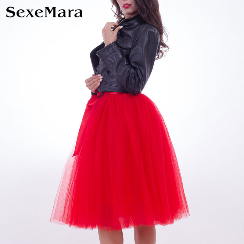 Wholesale- 2017 6 Layers 65cm Midi Tulle Skirt Adult High Waist Mesh Tutu Skirts Womens Petticoat Elastic Belt Vintage Lolita faldas saias, Coffee
Wholesale- 2017 6 Layers 65cm Midi Tulle Skirt Adult High Waist Mesh Tutu Skirts Womens Petticoat Elastic Belt Vintage Lolita faldas saias, Coffee
