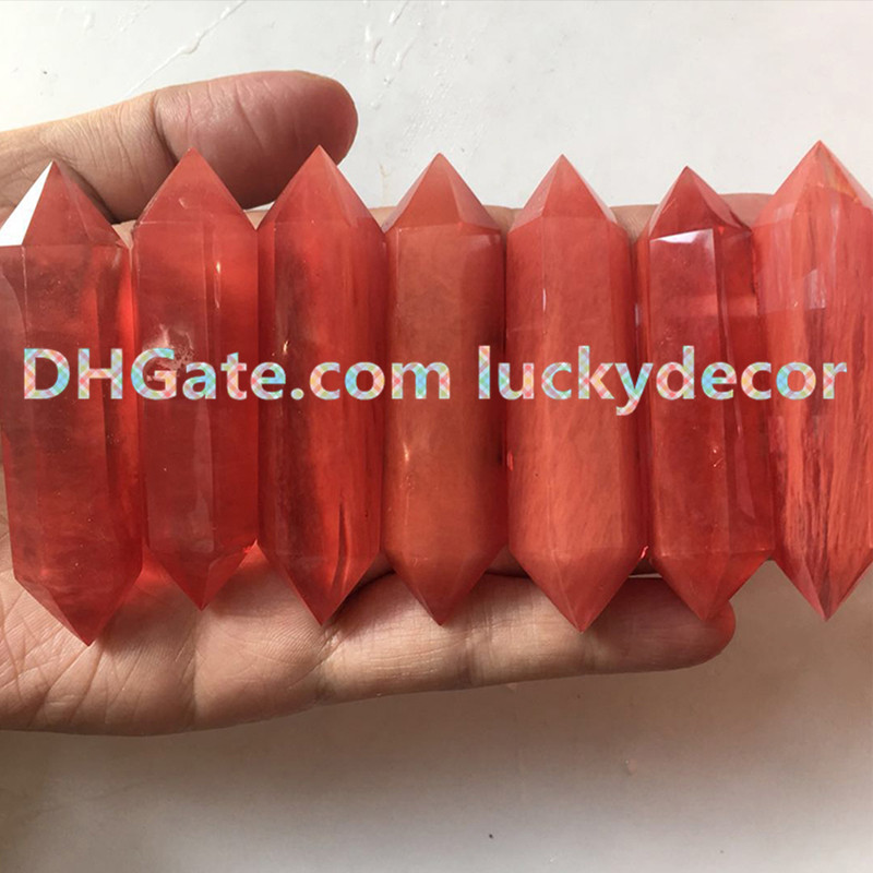 Faceted Red Smelt Quartz Crystal Wand Point Double Terminated Quartz Reiki Meditation Magical Wand Tusk Spike Undrilled Healing Crystal Gird
Faceted Red Smelt Quartz Crystal Wand Point Double Terminated Quartz Reiki Meditation Magical Wand Tusk Spike Undrilled Healing Crystal Gird