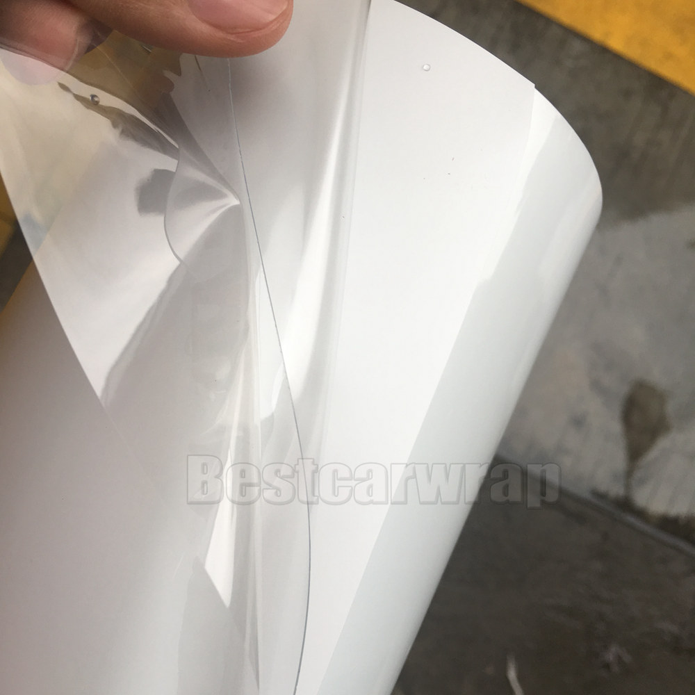 Self healing TPU PPF Clear Transparent Gloss Paint Protection film Premium Quality Anti dirt With 3 layers SIZE 1.52x15m