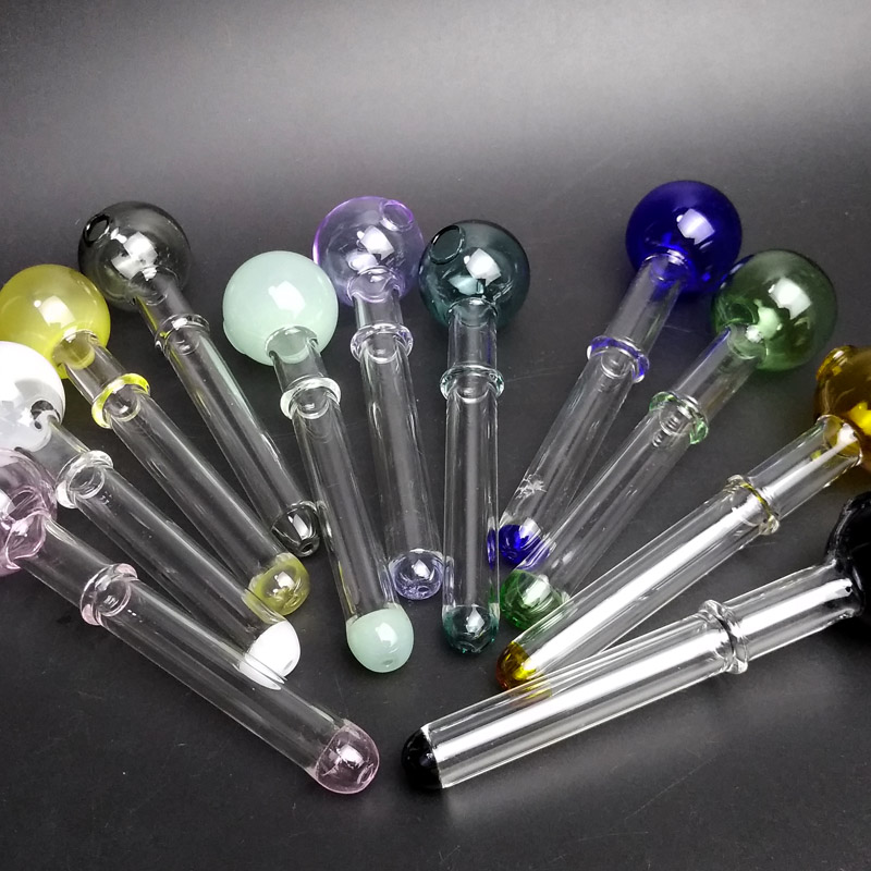 Hot selling Colorful Great Pyrex 4.7'' Glass Oil Burner Pipe Thick color Glass for oil rigs glass water pipe free shipping
Hot selling Colorful Great Pyrex 4.7'' Glass Oil Burner Pipe Thick color Glass for oil rigs glass water pipe free shipping