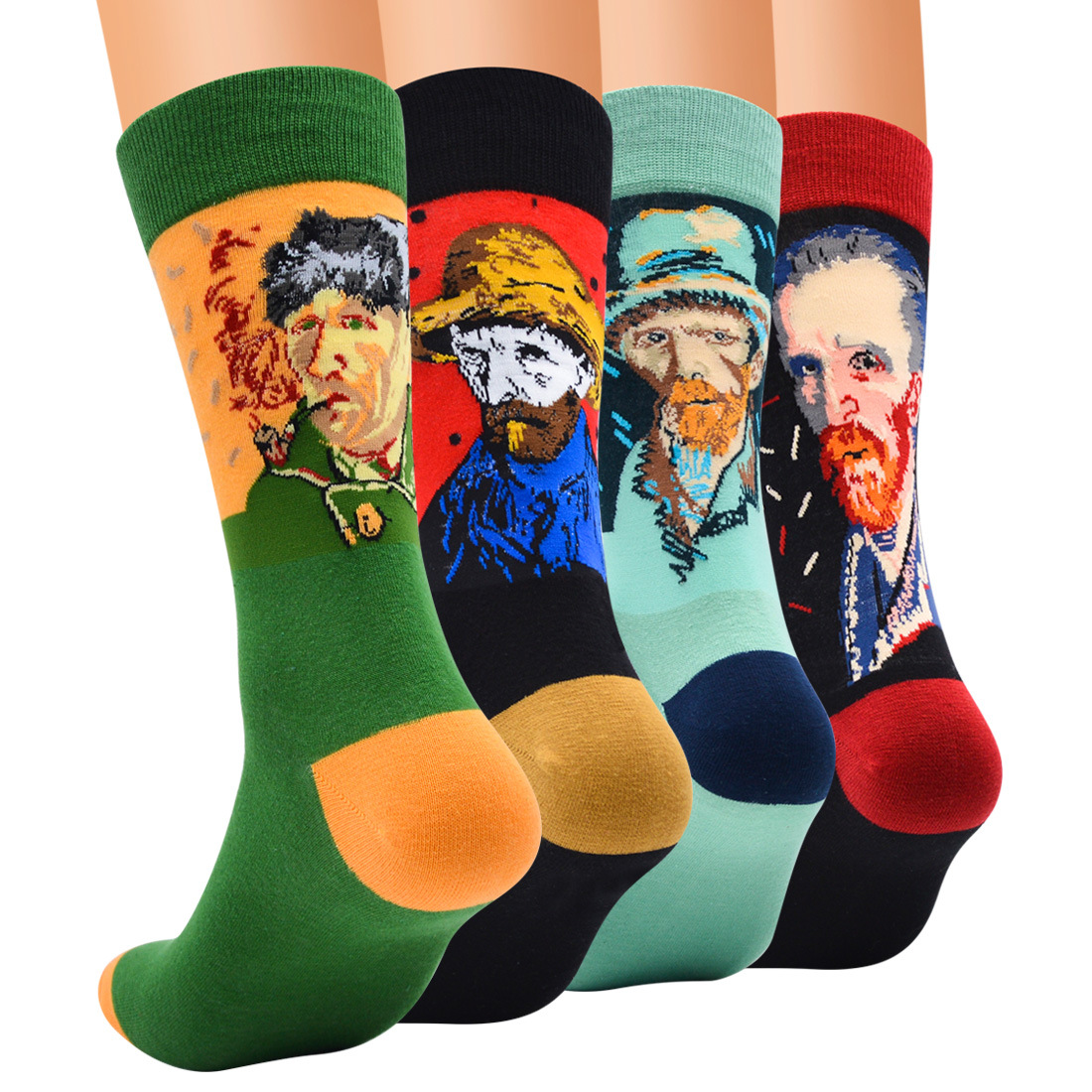 2018 Spring Fashion Retro Women Art Socks Mural World Famous Painting Series Long Men's Socks Harajuku Funny Socks, 2#
2018 Spring Fashion Retro Women Art Socks Mural World Famous Painting Series Long Men's Socks Harajuku Funny Socks, 2#