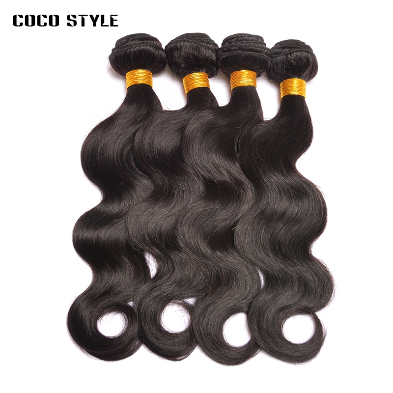 4 Bundles Peruvian … - image