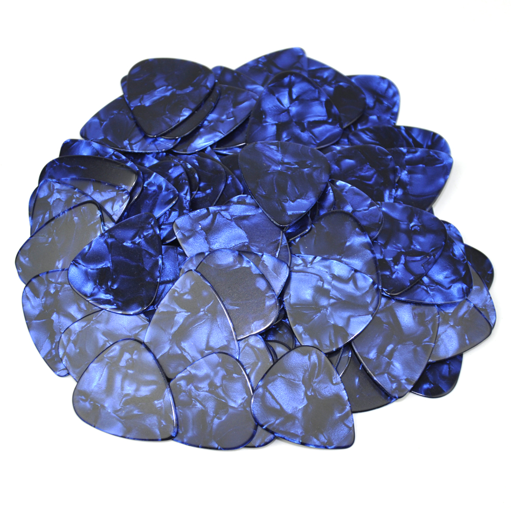 Lots of 100 pcs Heavy 096mm Blank Guitar Picks Plectrums Celluloid For Electric Guitar