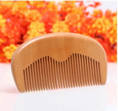 Custom Private Label Customized Combs Laser Engraved Wood Comb Beard Comb Wooden Hair Comb Men Grooming Business Gifts