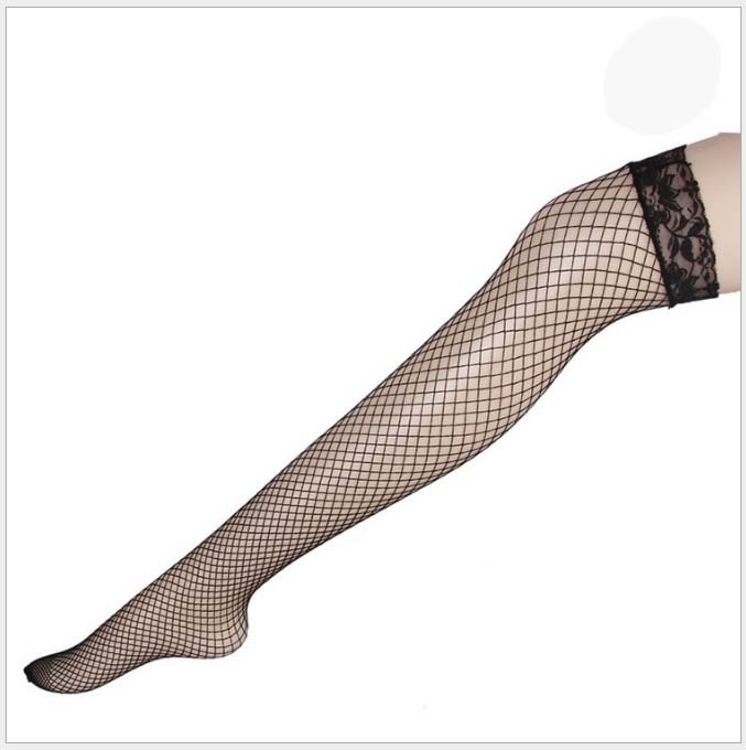 Hot Selling white Women's Long Sexy Fishnet Stockings Fish Net Pantyhose Mesh Stockings Lingerie Skin Thigh High Stocking S02 S1011