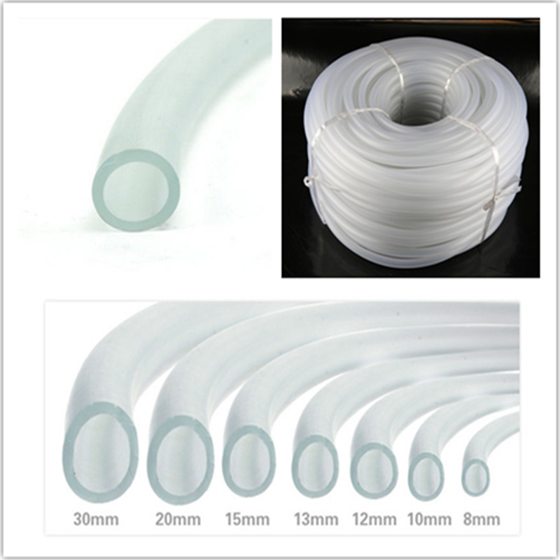 1 Meter 8mm 10mm 18mm Clear Aquarium Air Pump Flexible Airline Tubing Silicone Tube Fish Tank Water Pump Oxygen Tubing Hose Pipe