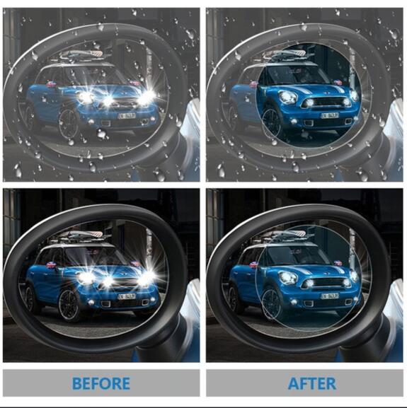 Car rearview mirror rain watterproof film Reversing mirror antiglare anti-fog film