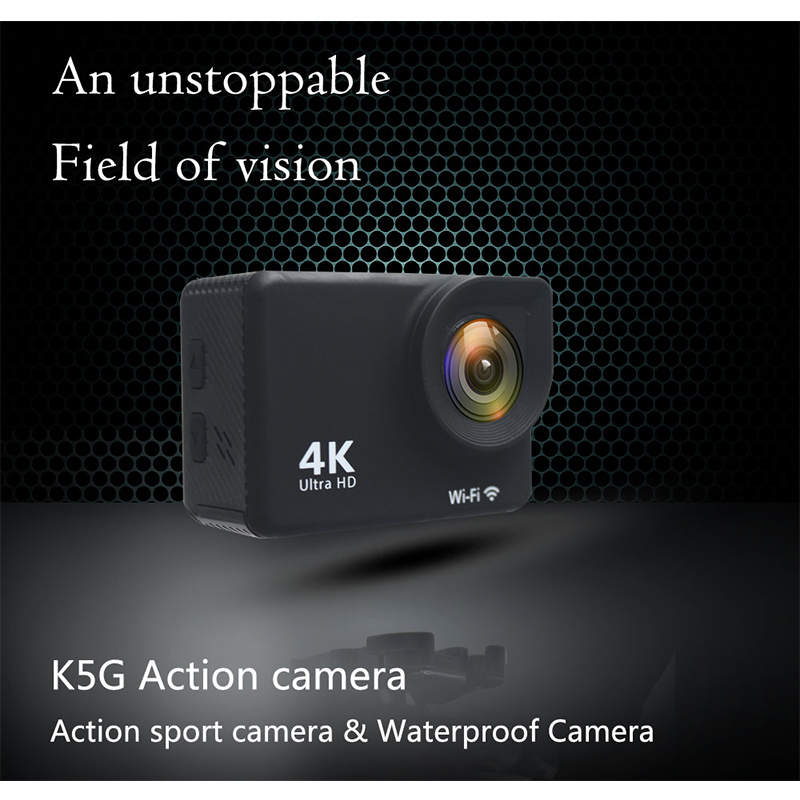 K5G Action Camera PK SJ4000 30M Waterproof HD 4K Sport 2.0 Inch LCD Display 140 Degree Wide Angle Lens Outdoor Camera
K5G Action Camera PK SJ4000 30M Waterproof HD 4K Sport 2.0 Inch LCD Display 140 Degree Wide Angle Lens Outdoor Camera
