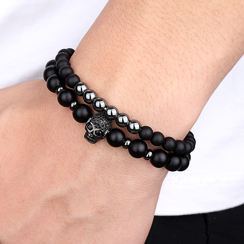 JAAFAR 2018 hot fashion fashion hollow charm bracelet men's and women's CZ skull men's bracelet lava stone jewelry gifts AS649
JAAFAR 2018 hot fashion fashion hollow charm bracelet men's and women's CZ skull men's bracelet lava stone jewelry gifts AS649