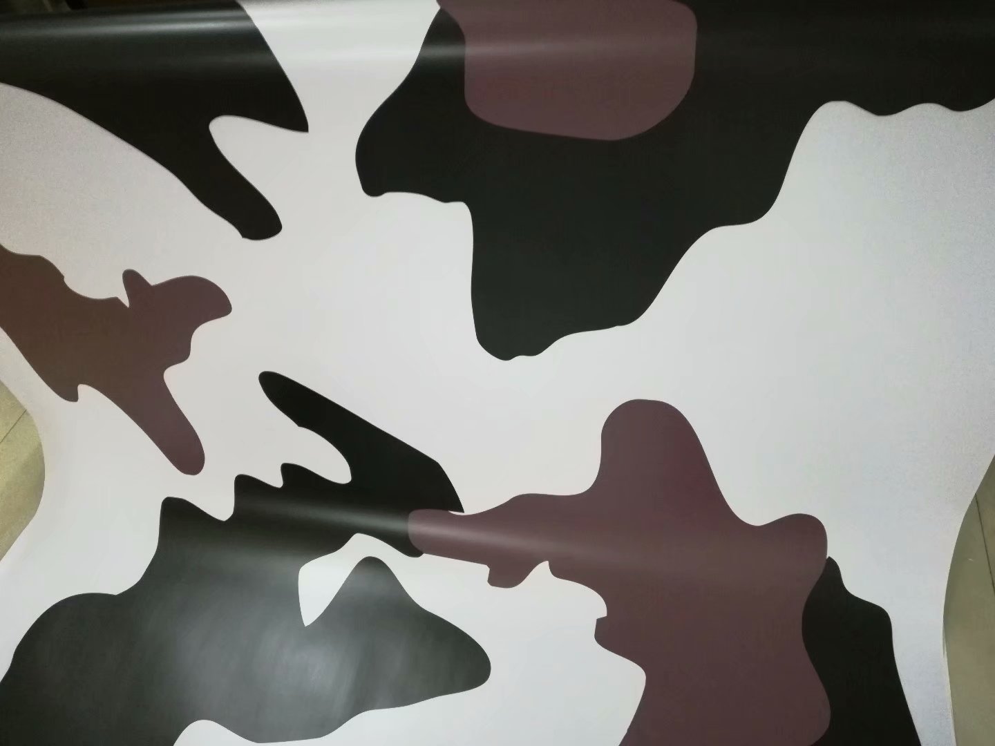 Large Camo VINYL Wrap Brown white grey Full Car Wrapping Camouflage Foil graphic with air free size 1.52 x 30m/Roll 5X98ft