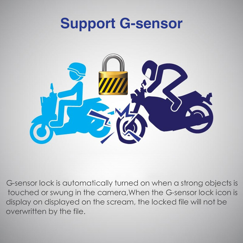 3.0 TFT Dual Lens Motorcycle HD 720P DVR Video Recorder Waterproof Motor Dash Camera with Rear View Camcorder