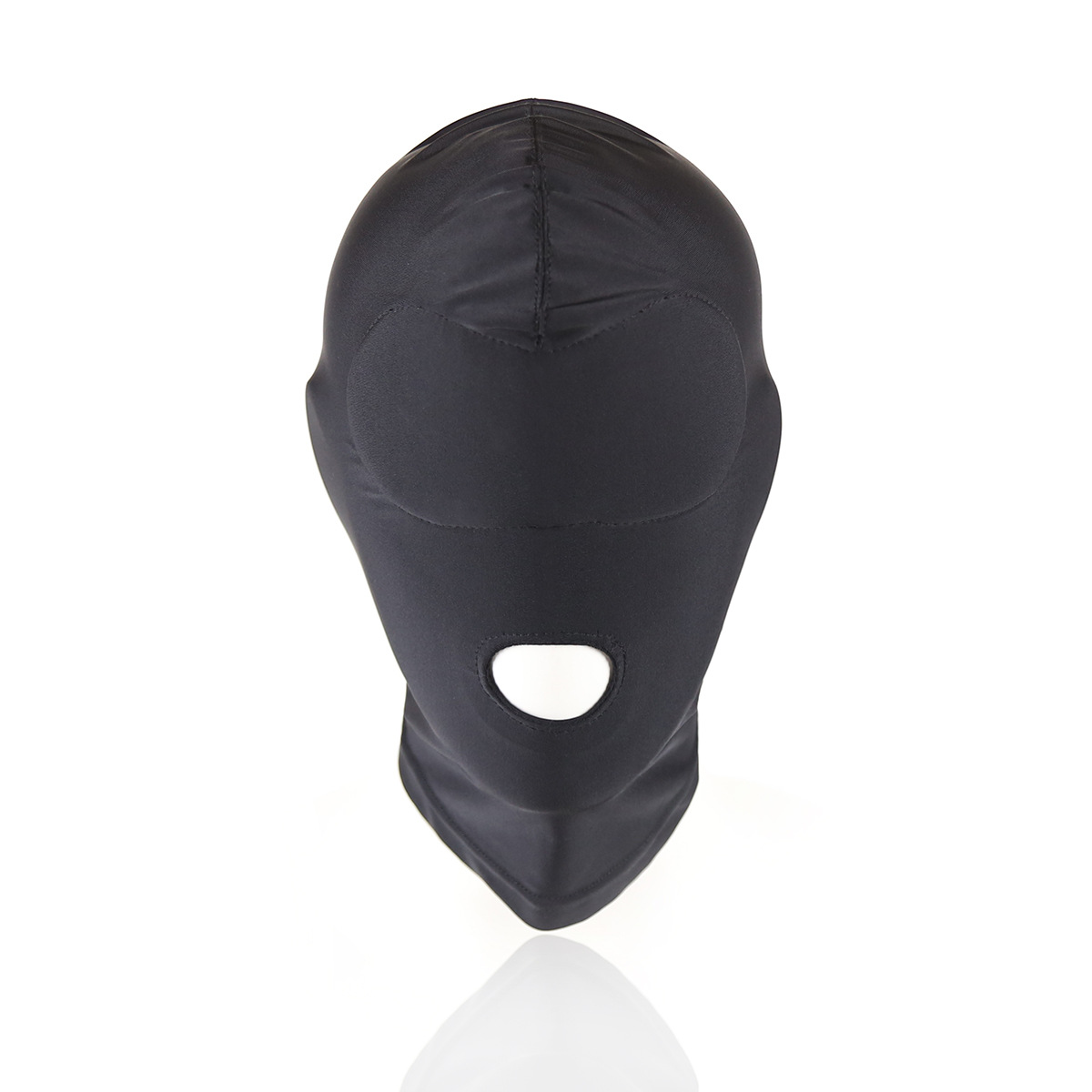 Sexy PU Leather Latex Hood Black Mask 4 tyles Breathable Headpiece Fetish BDSM Adult for party8979248