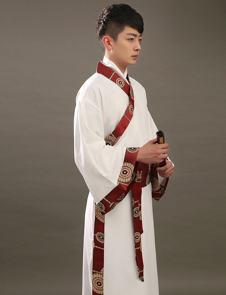 Ancient Chinese official uniform man modified costume Hanfu scholar lay clothes Boy Robe Dance Folk Costume Cosplay Novelty & Special Use