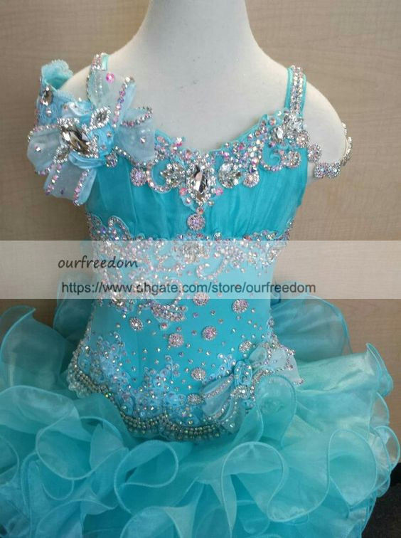 Cute Girl's Glitz Pageant Dresses 2019 Sparkly Beaded Crystal Ruffles Organza Flower Girls Dresses Toddler First Communion Dresses Custom, Same as image
Cute Girl's Glitz Pageant Dresses 2019 Sparkly Beaded Crystal Ruffles Organza Flower Girls Dresses Toddler First Communion Dresses Custom, Same as image