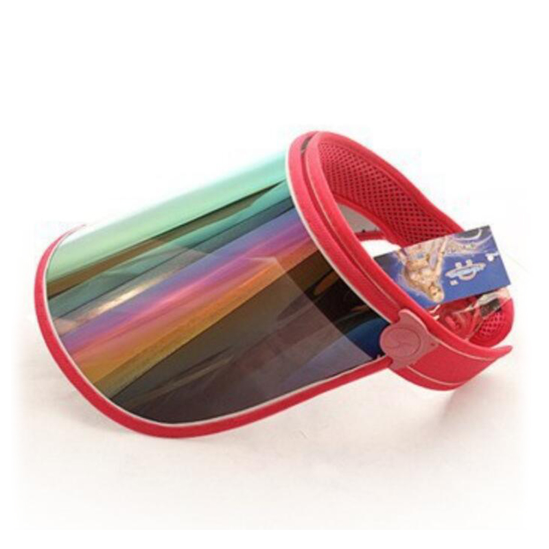 Ultraviolet Proof Sun Visors With Windproof Rope PVC Casquette Hat Durable Snapbacks Not Easy To Deform Cap For Summer