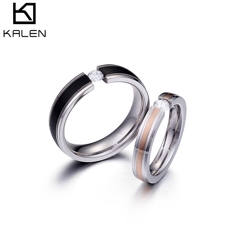Couple Rings For Lover's Unique Titanium Stainless Steel Wedding Anniversary Jewelry (US Size #6 to #12)
Couple Rings For Lover's Unique Titanium Stainless Steel Wedding Anniversary Jewelry (US Size #6 to #12)