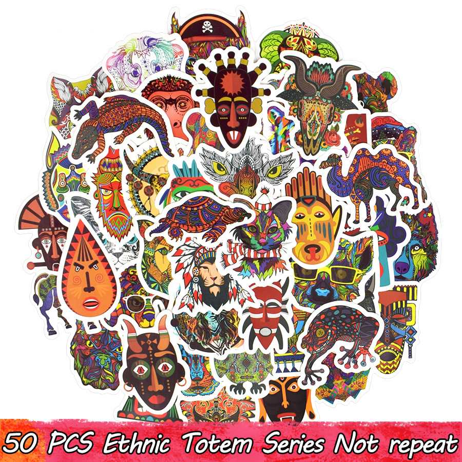 50 PCS/Lot Ethnic Totem Stickers Decals for Home Decor DIY Laptop Luggage Skateboard Tablet Bicycle Motorbike Car Traditional Style Gifts
50 PCS/Lot Ethnic Totem Stickers Decals for Home Decor DIY Laptop Luggage Skateboard Tablet Bicycle Motorbike Car Traditional Style Gifts