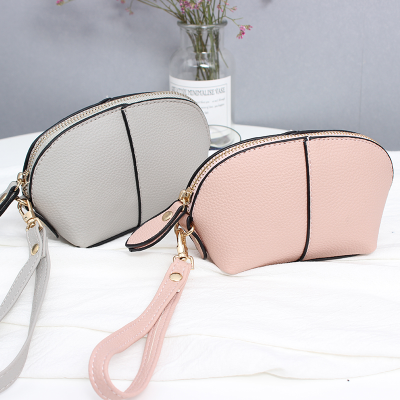 2018 south Korean version of the new mini cosmetic bag simple shell zero wallet with mobile phone small bag, Grey
2018 south Korean version of the new mini cosmetic bag simple shell zero wallet with mobile phone small bag, Grey