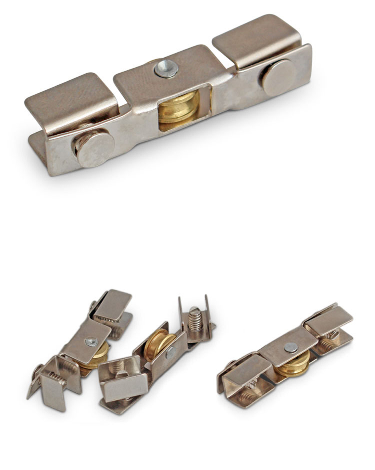 10 pieces sliding door plastic steel window screen roller pulley Aluminum alloy wheel hardware