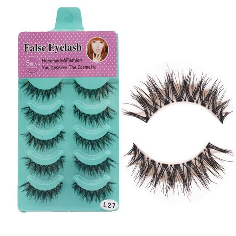 5 Pairs false eyelashes Handmade Natural Black Long Thick False Eyelashes Fake Eye Lashes Extensions Makeup cheap DHL Free Shipping
5 Pairs false eyelashes Handmade Natural Black Long Thick False Eyelashes Fake Eye Lashes Extensions Makeup cheap DHL Free Shipping