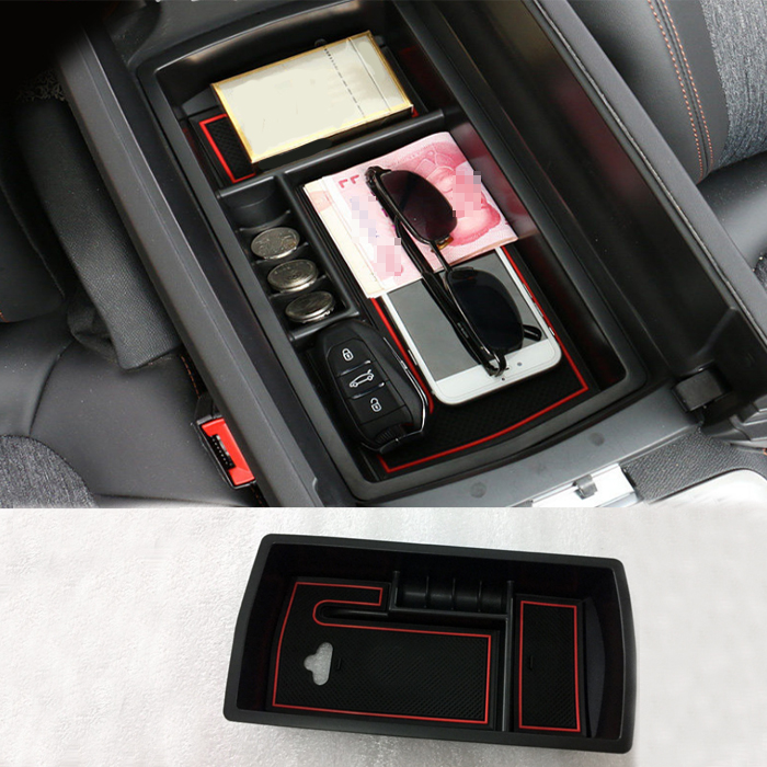 Central armrest container holder tray storage box for Peugeot 5008 2017 2018 car organizer accessories, car styling
Central armrest container holder tray storage box for Peugeot 5008 2017 2018 car organizer accessories, car styling