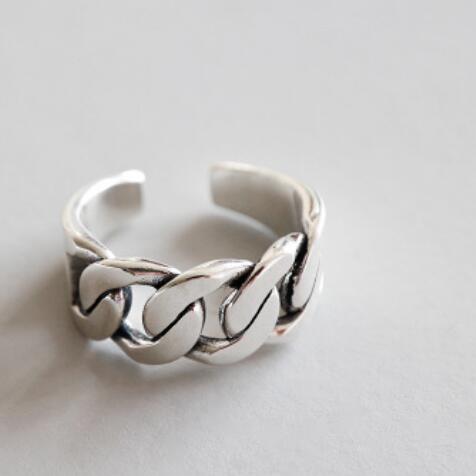 S925 sterling silver rings rings for men rough chain open rings hot fashion free of shipping
S925 sterling silver rings rings for men rough chain open rings hot fashion free of shipping