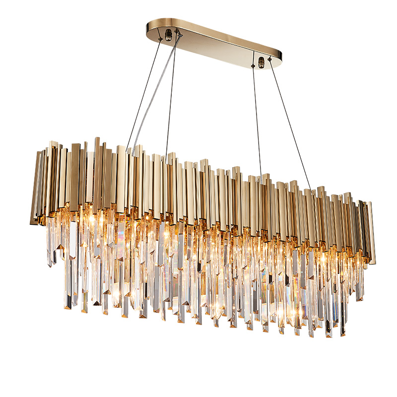 Luxury crystal chandelier gold shine living room lamp hotel decoration can be customized size
Luxury crystal chandelier gold shine living room lamp hotel decoration can be customized size