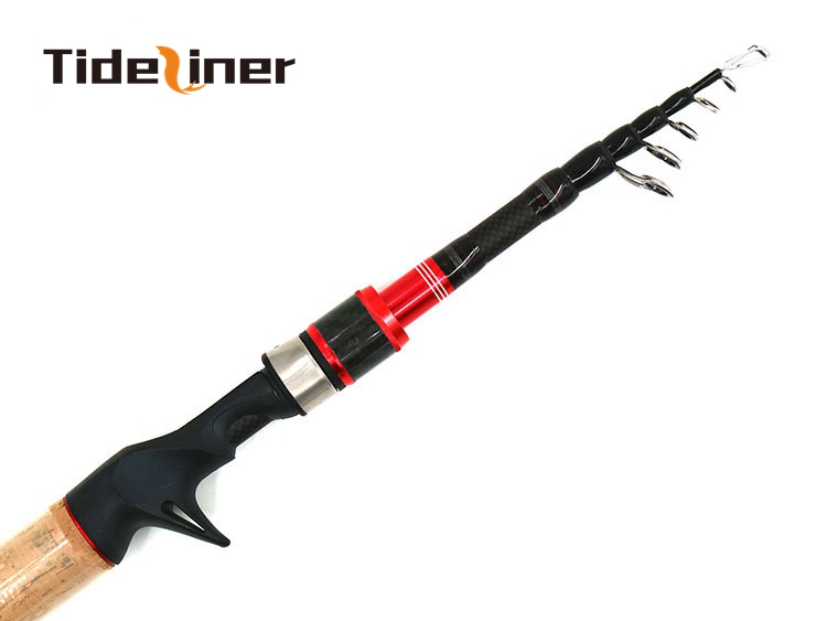 21m 24m 27m telescopic spinning casting fishing rod lure baitcasting rod fishing ML M 6 sections carbon fiber fishing pole
