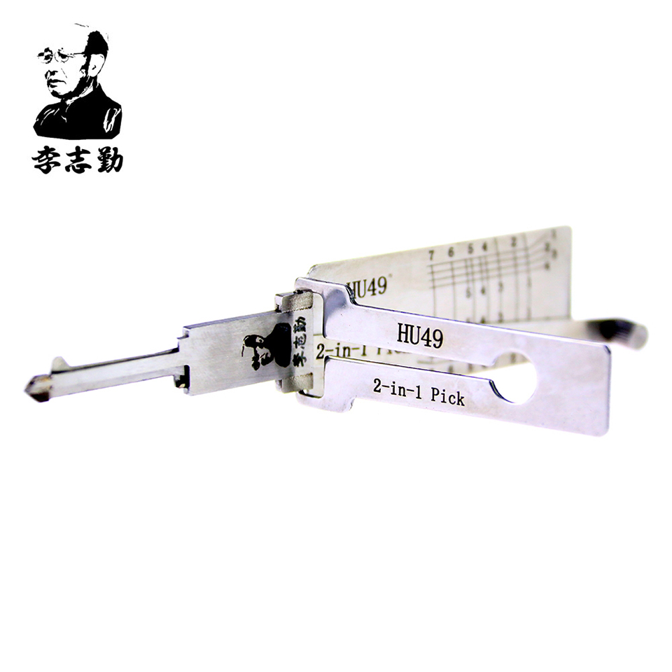 Mr. Li's Original Lishi HU49 2in1 Decoder and Pick - Best Automotive Locks Unlock Tools on the Market
Mr. Li's Original Lishi HU49 2in1 Decoder and Pick - Best Automotive Locks Unlock Tools on the Market
