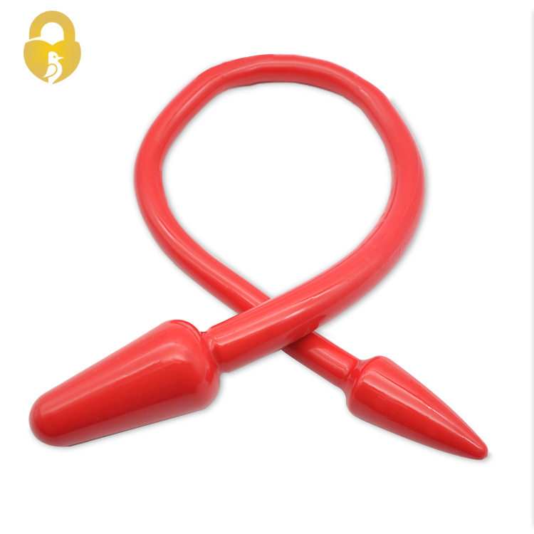 Deuce Double Penetration Dildo and Anal Plug Gonflable Double Ondulation Picket GODE Sex Toys A375 Y1892003