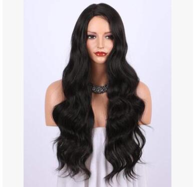 European and American fashion wigs, high temperature silk, big wave, black, medium long, long hair, cross border hot selling factory direct
European and American fashion wigs, high temperature silk, big wave, black, medium long, long hair, cross border hot selling factory direct