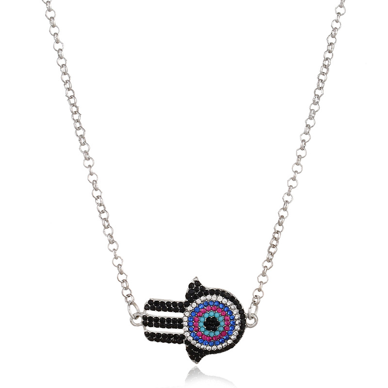 Blue Evil Eye Hamsa Fatima Palm Necklace lucky Turkish Kabbalah hand pendants for women best friend fashion gift jewelry
Blue Evil Eye Hamsa Fatima Palm Necklace lucky Turkish Kabbalah hand pendants for women best friend fashion gift jewelry