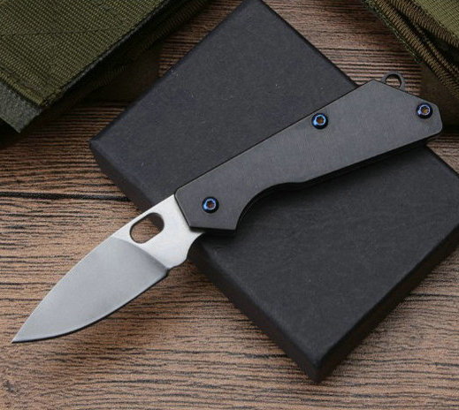 OEM Strider Mini D2 Steel Titanium handle Folding knife Stone wash Self-defense knife Fruit knives Camping multi-function tactical tools
OEM Strider Mini D2 Steel Titanium handle Folding knife Stone wash Self-defense knife Fruit knives Camping multi-function tactical tools