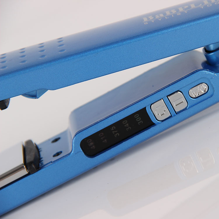NEW Hair Straighteners PRO Na-No TITANIUM Ultra-smooth Titanium Plates Flat Iron Digtial Ionic Hairs Straightener high quality