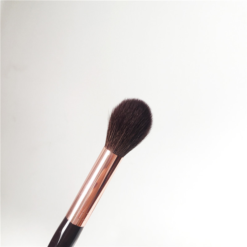 The Powder & Sculpt Makeup - Soft Goat Hair Tapered Highlighter Sculpting Contour Cosmetic Brush Beauty Tool