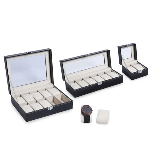 2 6 10 Grids Clock Watch Box PU Leather Watches Case Jewelry Storage Collector Clock Box caja reloj
2 6 10 Grids Clock Watch Box PU Leather Watches Case Jewelry Storage Collector Clock Box caja reloj