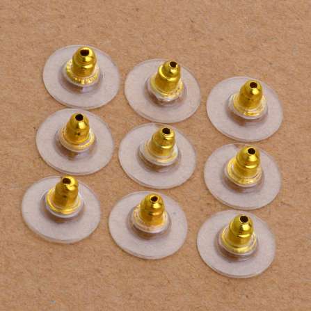 100 pcs Silicon Gold Silver Rhodium Antique Bronze Stud Earring Back Stoppers Ear Post Nuts Jewelry Findings Components
100 pcs Silicon Gold Silver Rhodium Antique Bronze Stud Earring Back Stoppers Ear Post Nuts Jewelry Findings Components