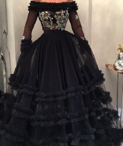 2017Evening dress Yousef aljasmi Kim kardashian Slash Neck Lace Ball gown Long sleeve Black Almoda gianninaazar ZuhLair murad Ziadnakad
2017Evening dress Yousef aljasmi Kim kardashian Slash Neck Lace Ball gown Long sleeve Black Almoda gianninaazar ZuhLair murad Ziadnakad