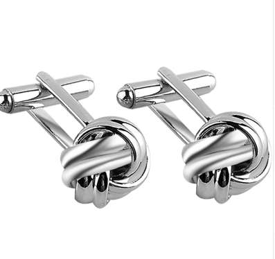 High Quality Knot Cufflinks For Men Shirt Cufflinks Gold Silver Plated Business & Wedding French Grooms Shirt Brand Cuff Links
High Quality Knot Cufflinks For Men Shirt Cufflinks Gold Silver Plated Business & Wedding French Grooms Shirt Brand Cuff Links