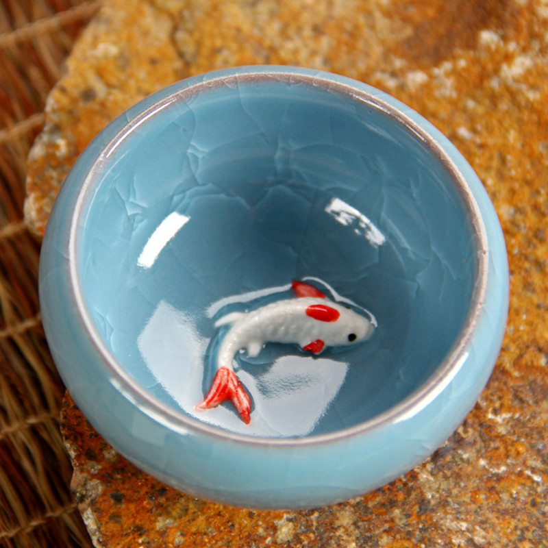 Colorful Crackle Glaze Porcelain 8 Colors Tea Cup With Fish Pattern Ceramic Kung Fu Tea Set China Porcelana Tea Set Preference
Colorful Crackle Glaze Porcelain 8 Colors Tea Cup With Fish Pattern Ceramic Kung Fu Tea Set China Porcelana Tea Set Preference