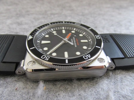 FREE GIFT NATO STRAP AND TOOLS men watch BR03-92 BR03 92 DIVER PELICAN INSTRUMENTS 42MM AUTOMATIC SAPPHIRE CRYSTAL WRISTWATCH WATERPROOF rubber strap